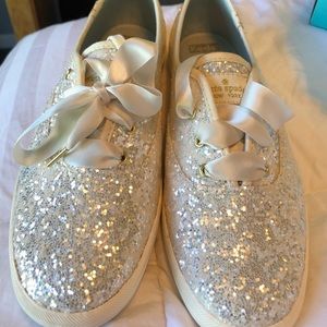 Keds - Kate Spade Collection - Cream glitter